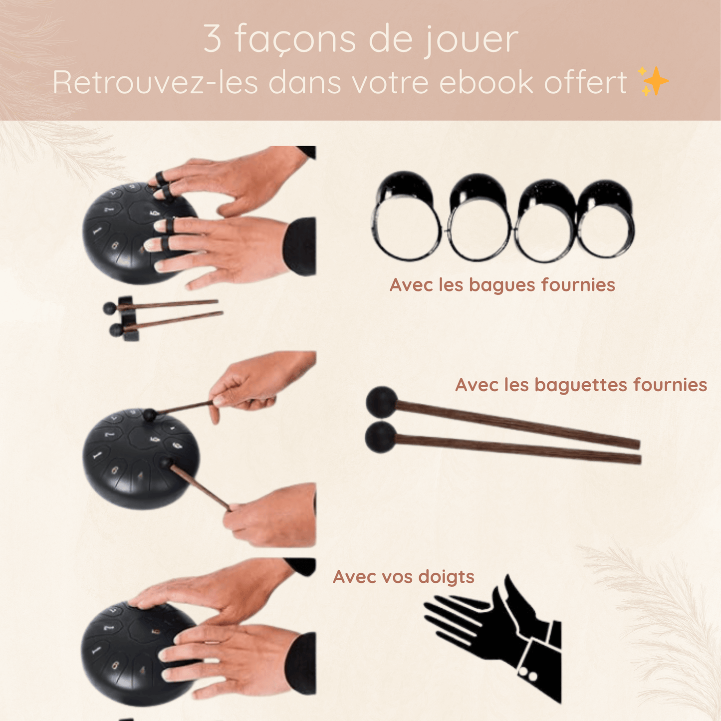 Tambour à langues "Lumira"